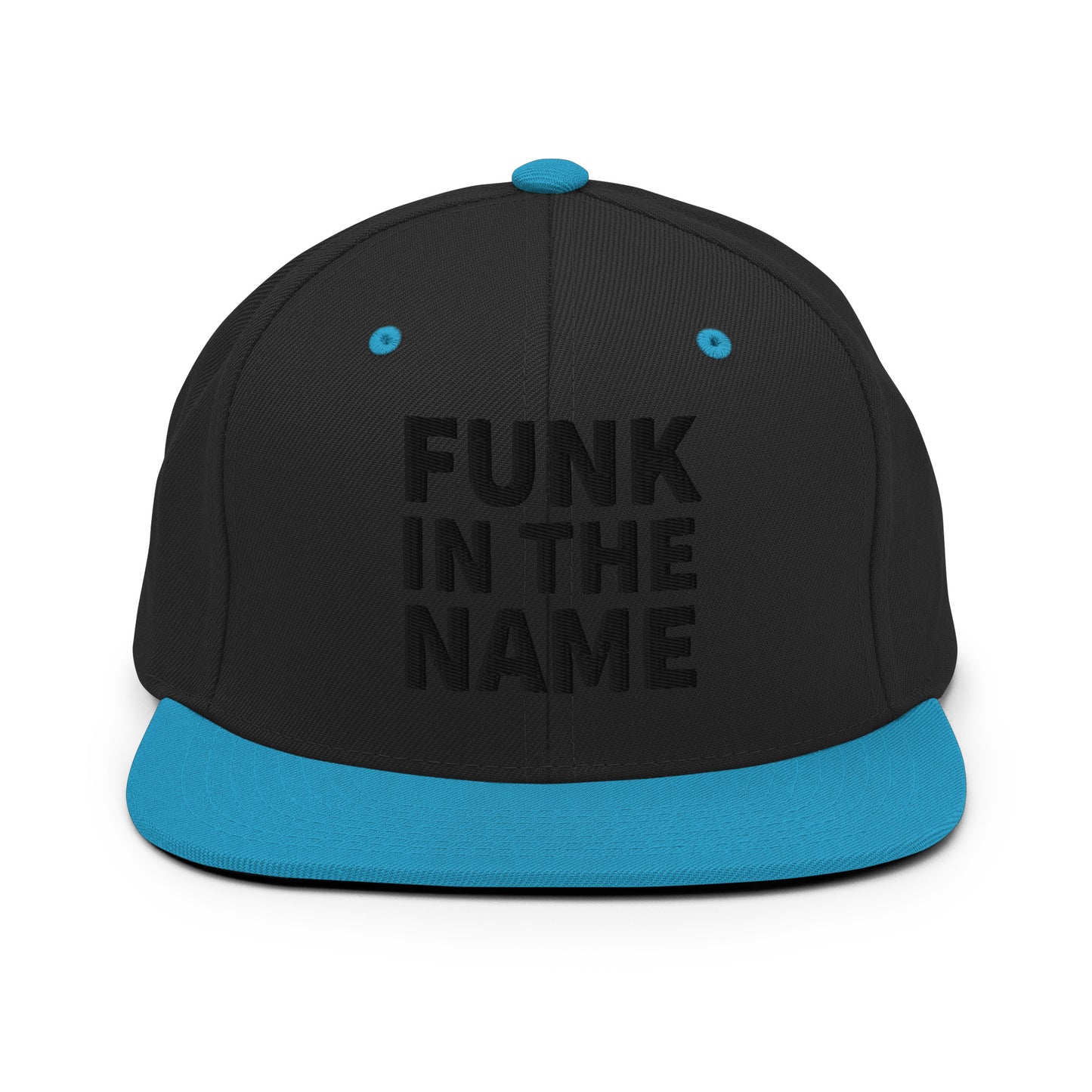 FUNK Snapback Hat- Black Logo