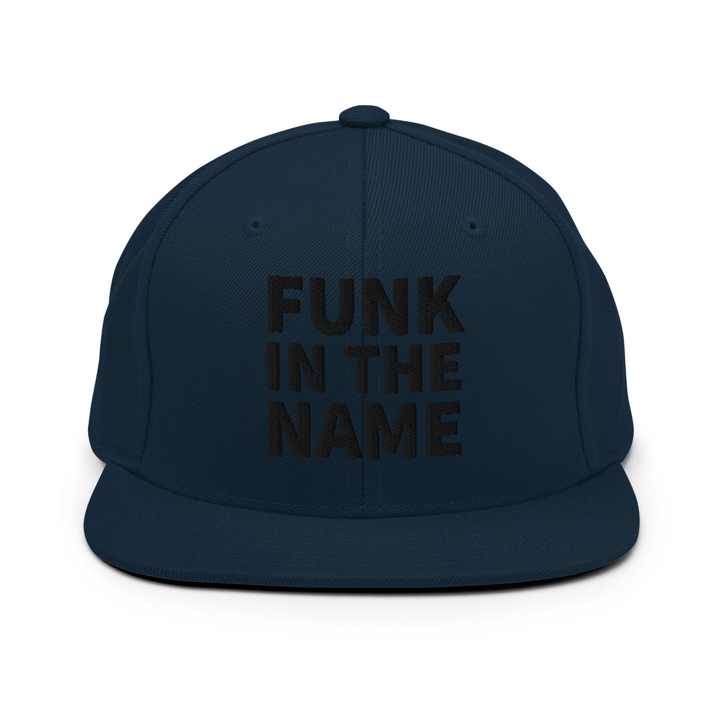 FUNK Snapback Hat- Black Logo