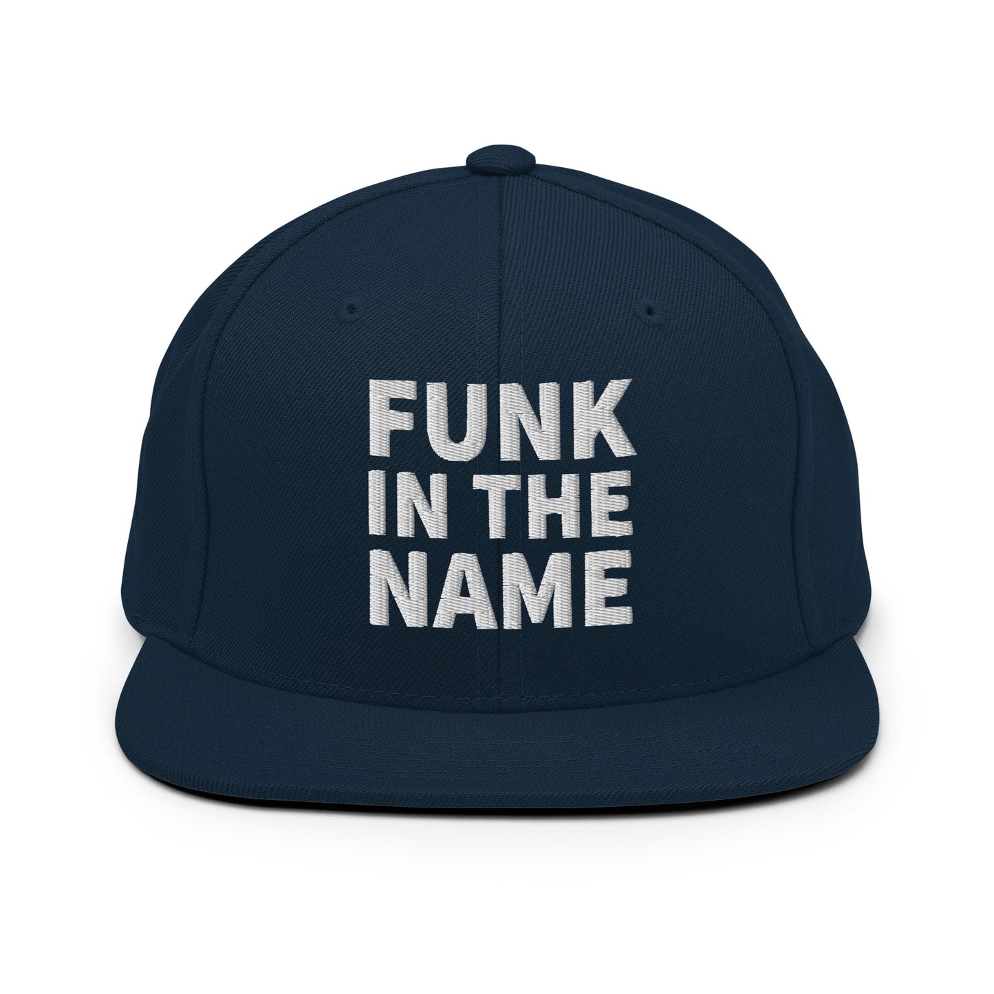 FUNK Snapback Hat- White Logo