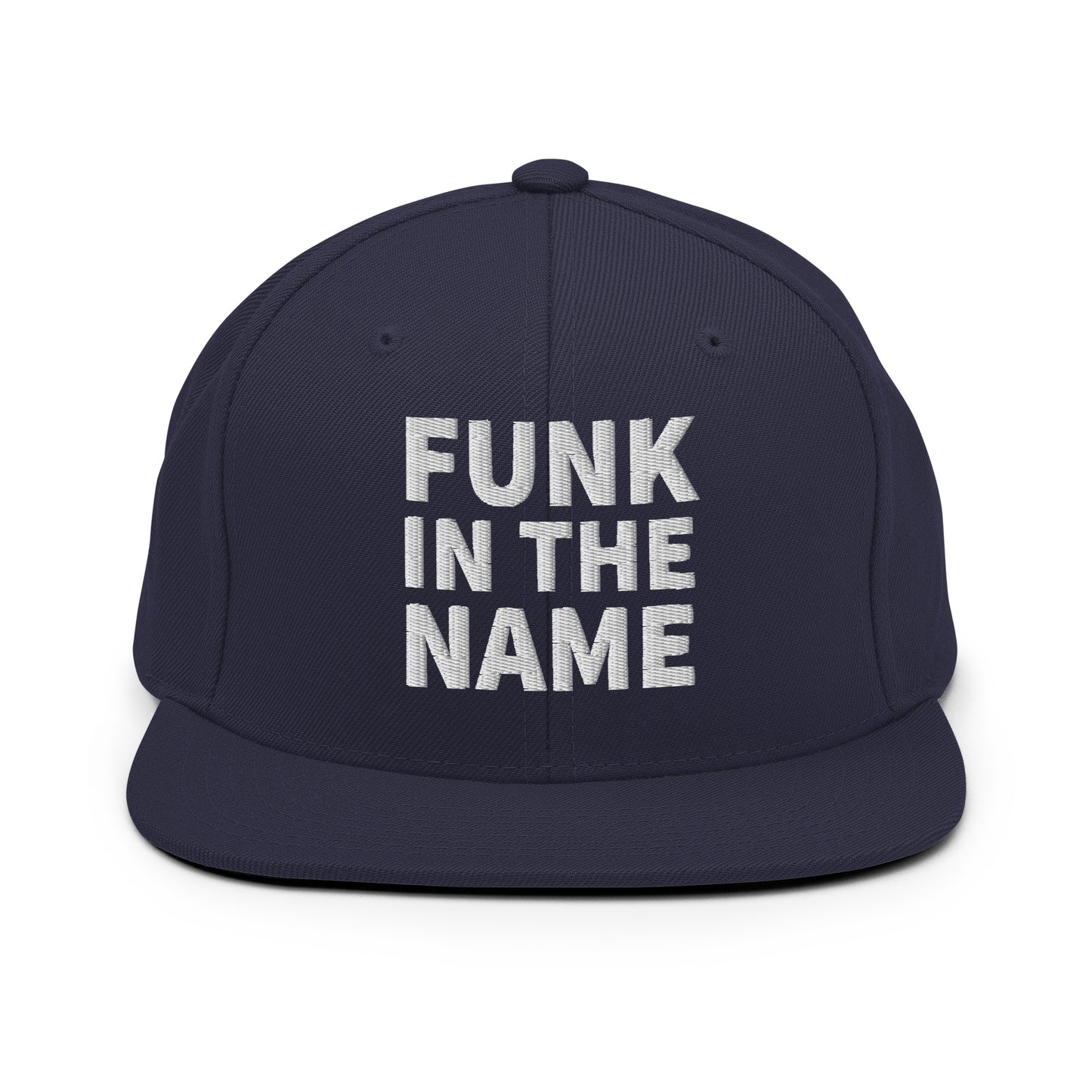 FUNK Snapback Hat- White Logo