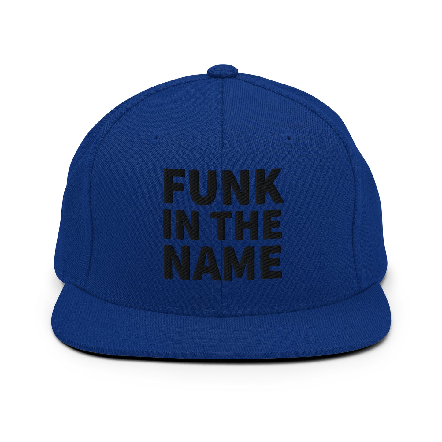 FUNK Snapback Hat- Black Logo