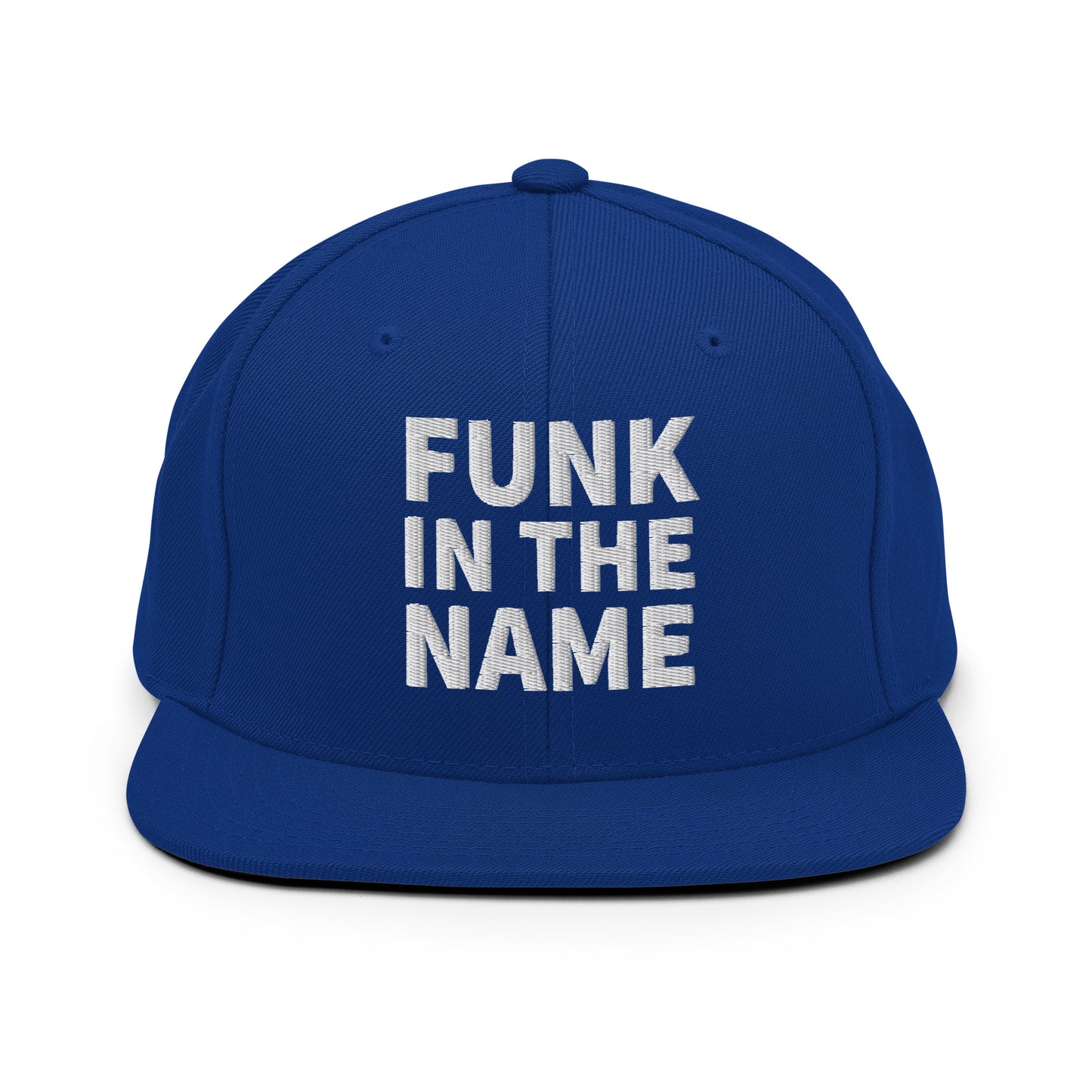 FUNK Snapback Hat- White Logo