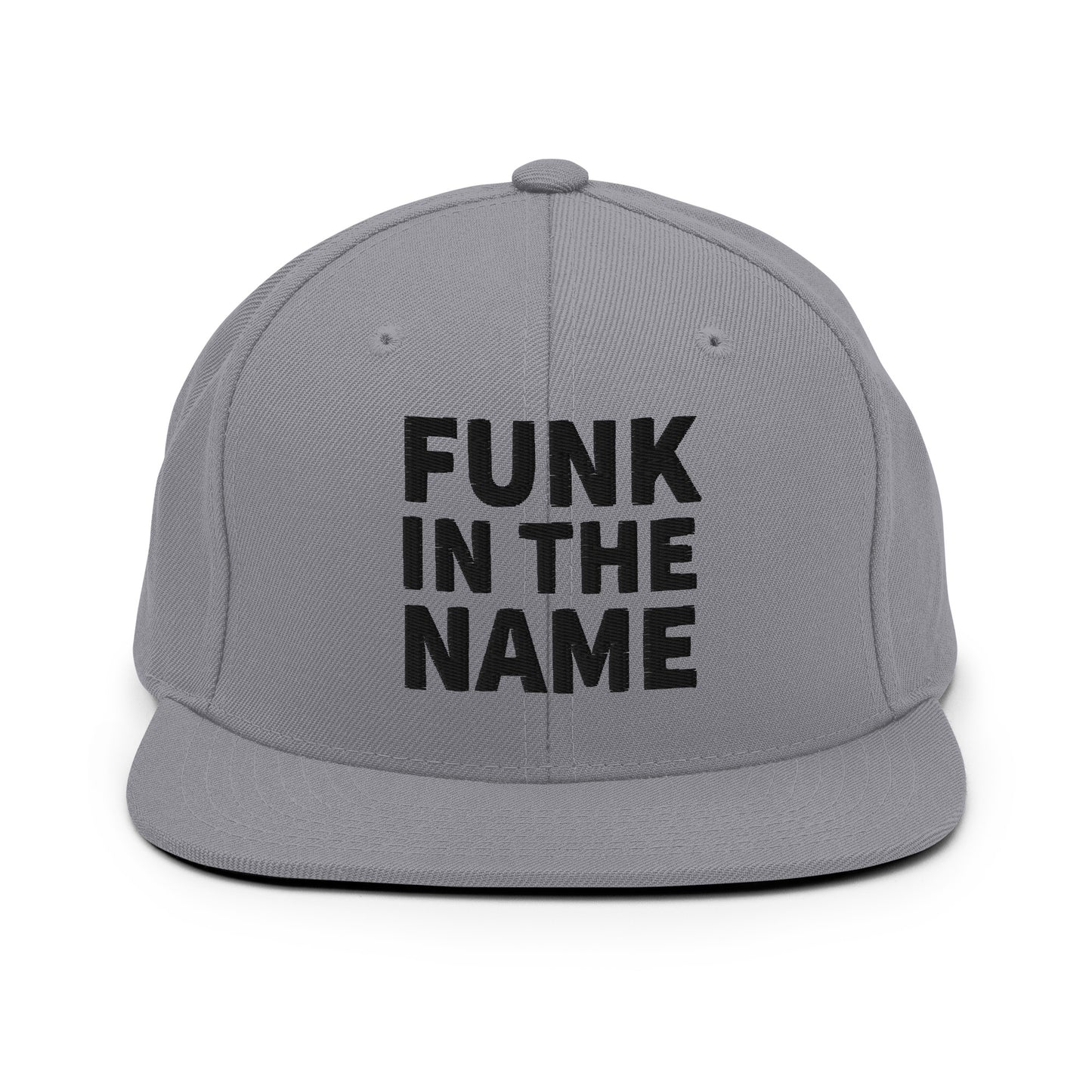 FUNK Snapback Hat- Black Logo