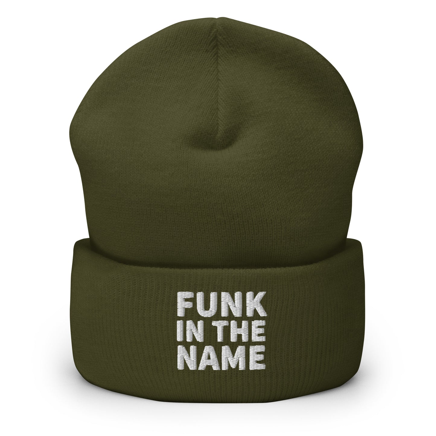 FUNK Beanie- White Logo