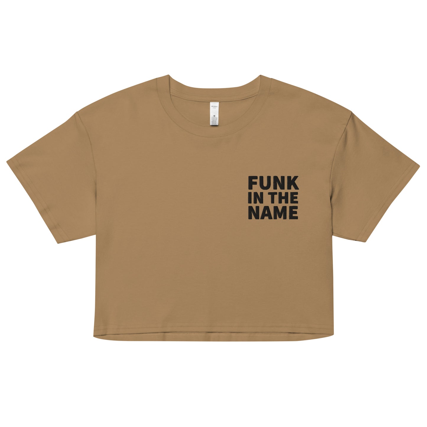 FUNK Crop Top- Black Logo