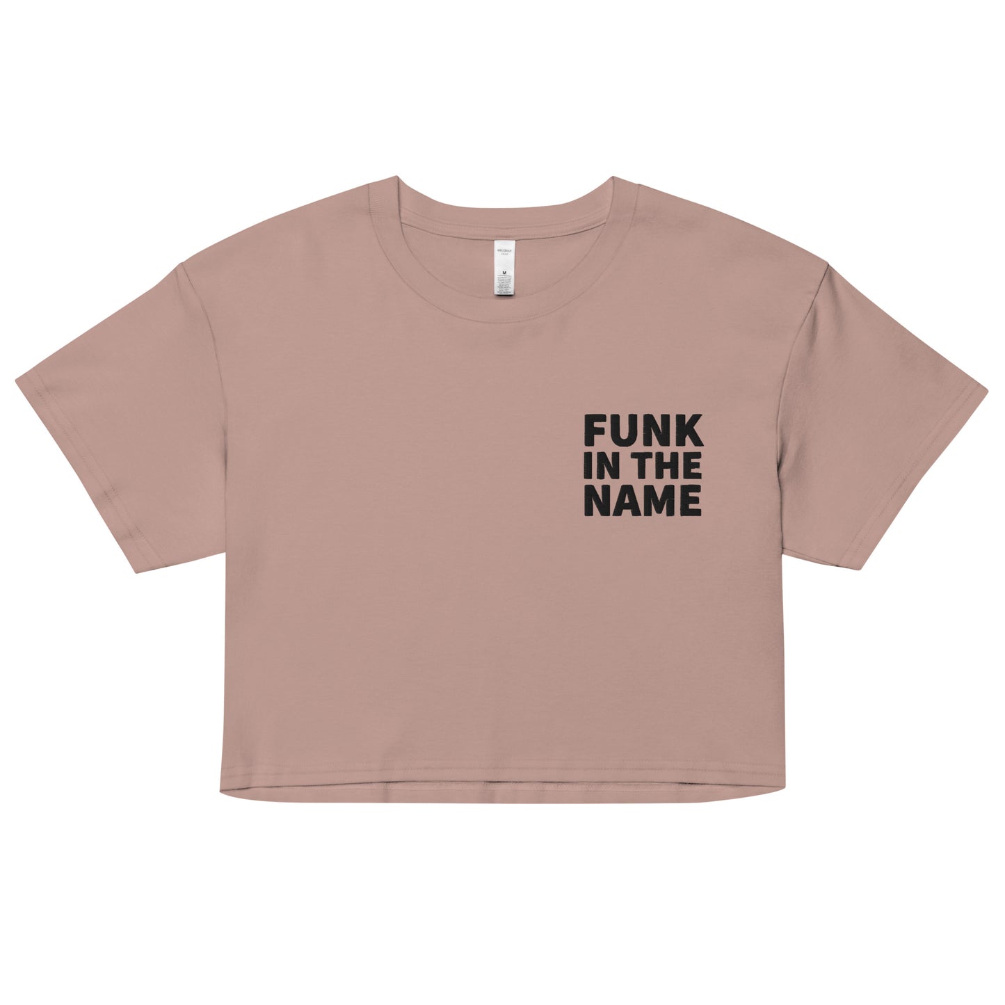 FUNK Crop Top- Black Logo