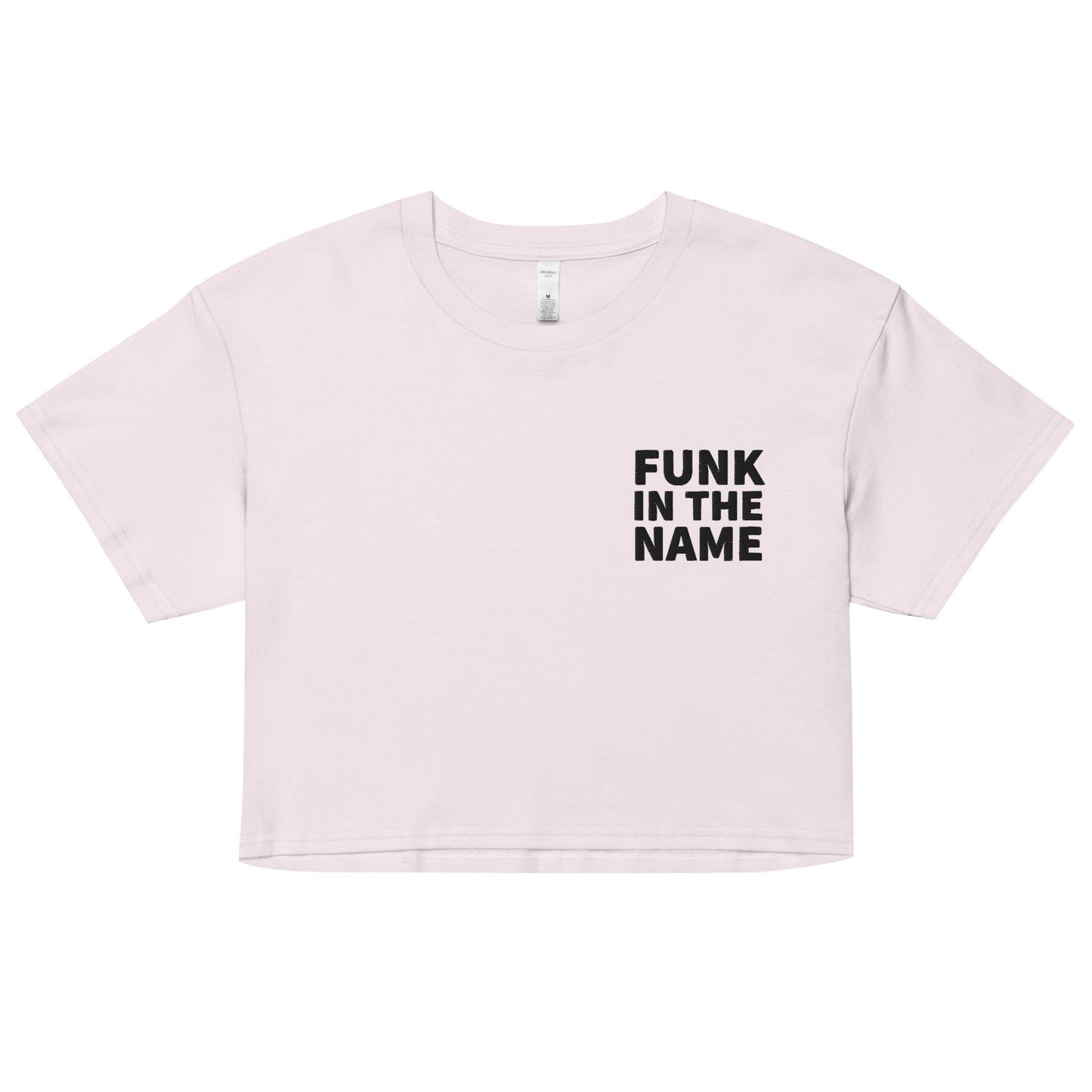 FUNK Crop Top- Black Logo