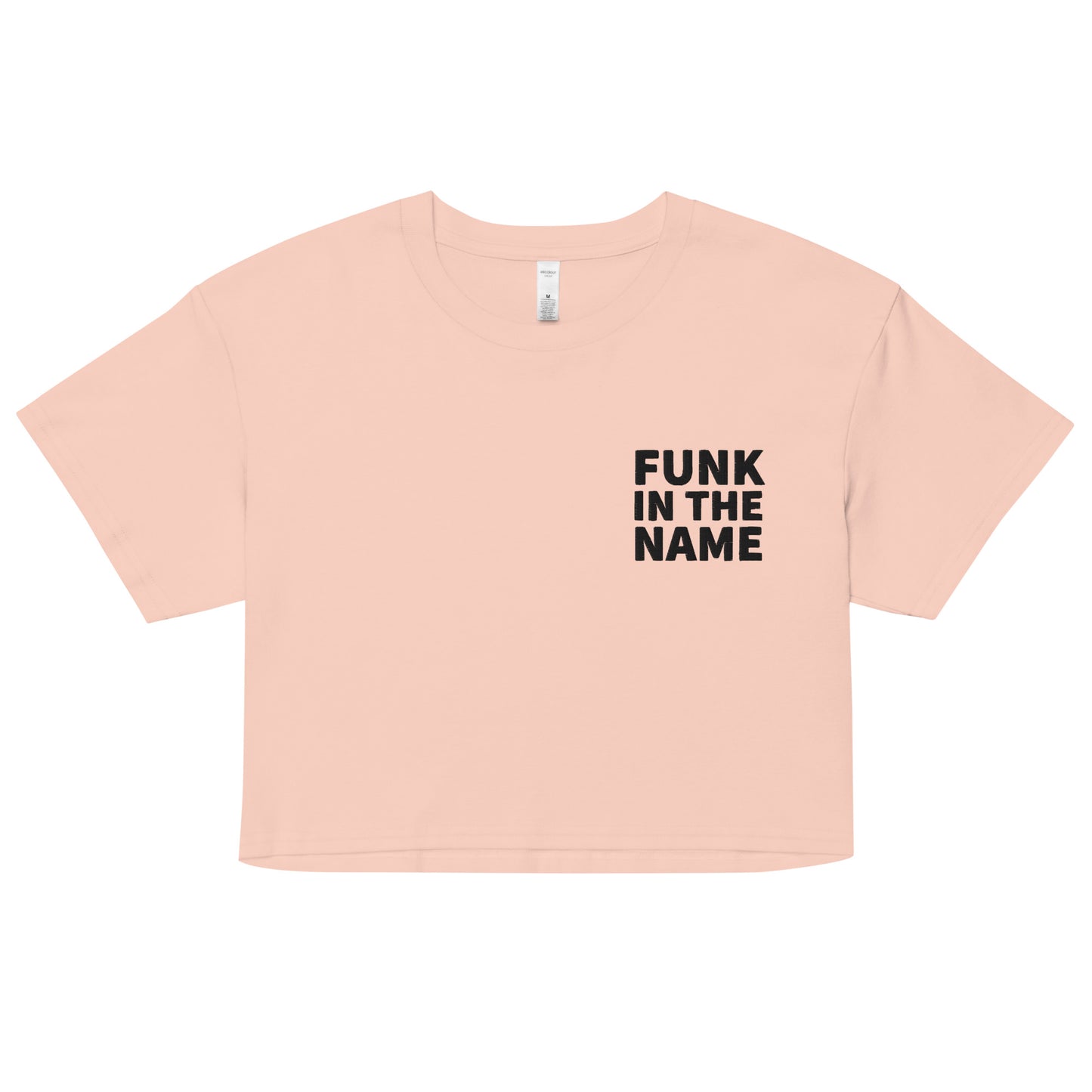 FUNK Crop Top- Black Logo