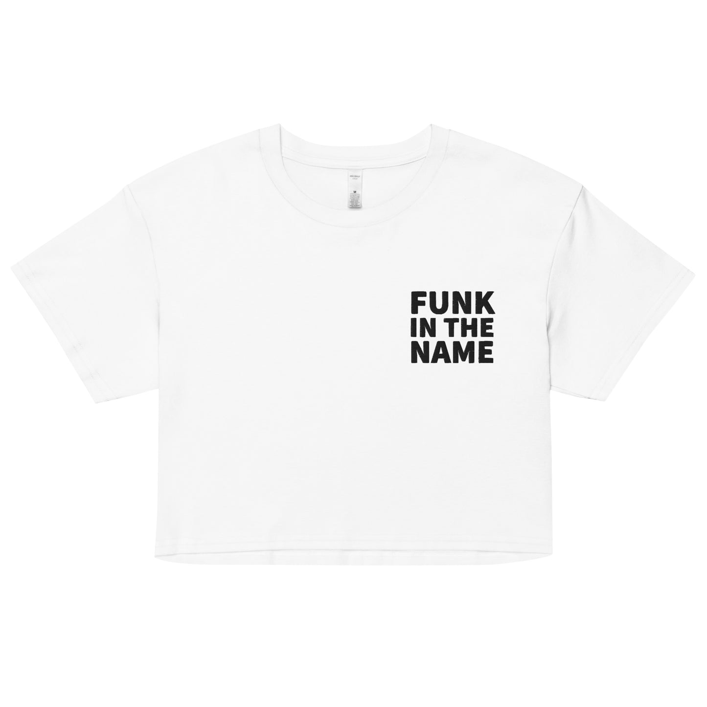 FUNK Crop Top- Black Logo