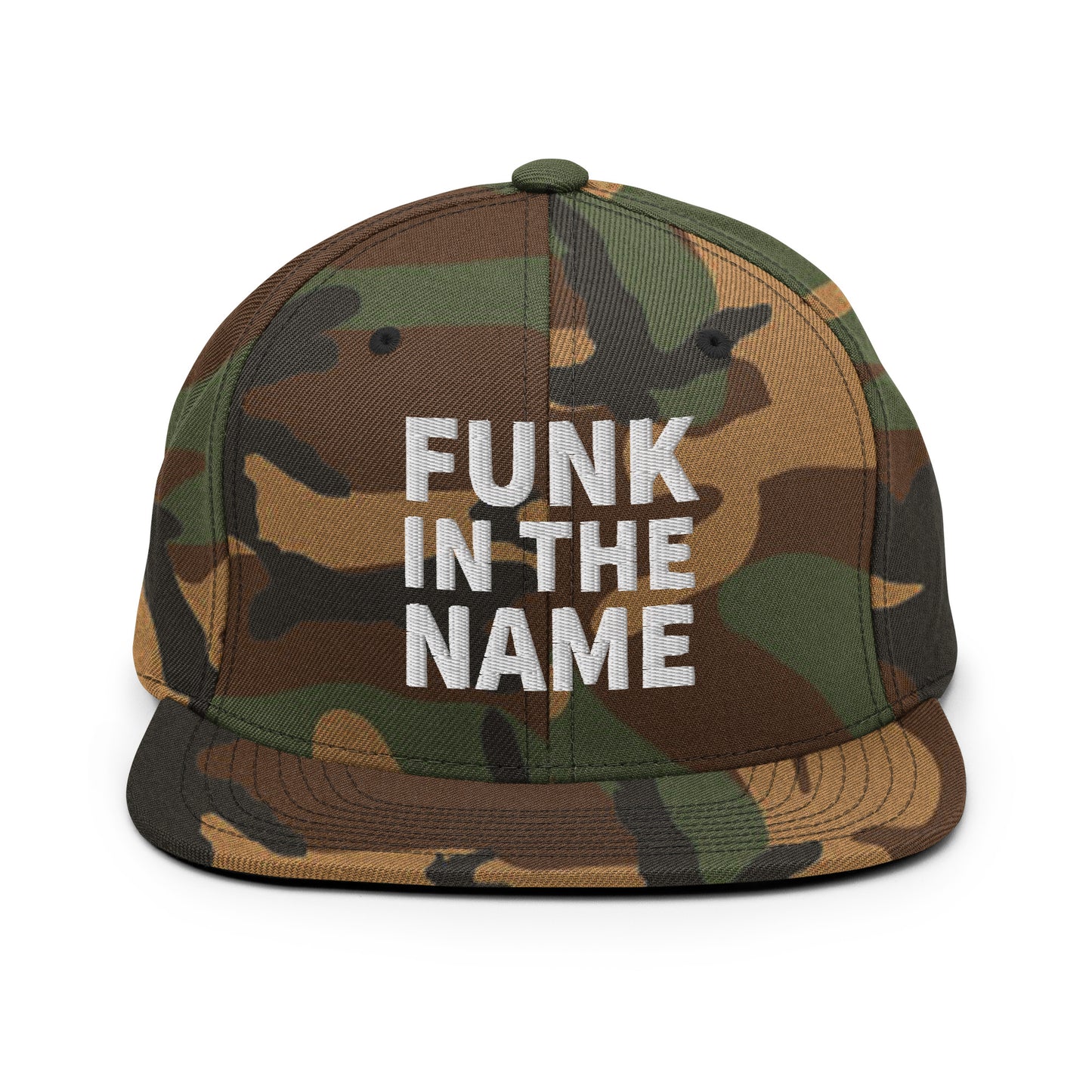 FUNK Snapback Hat- White Logo