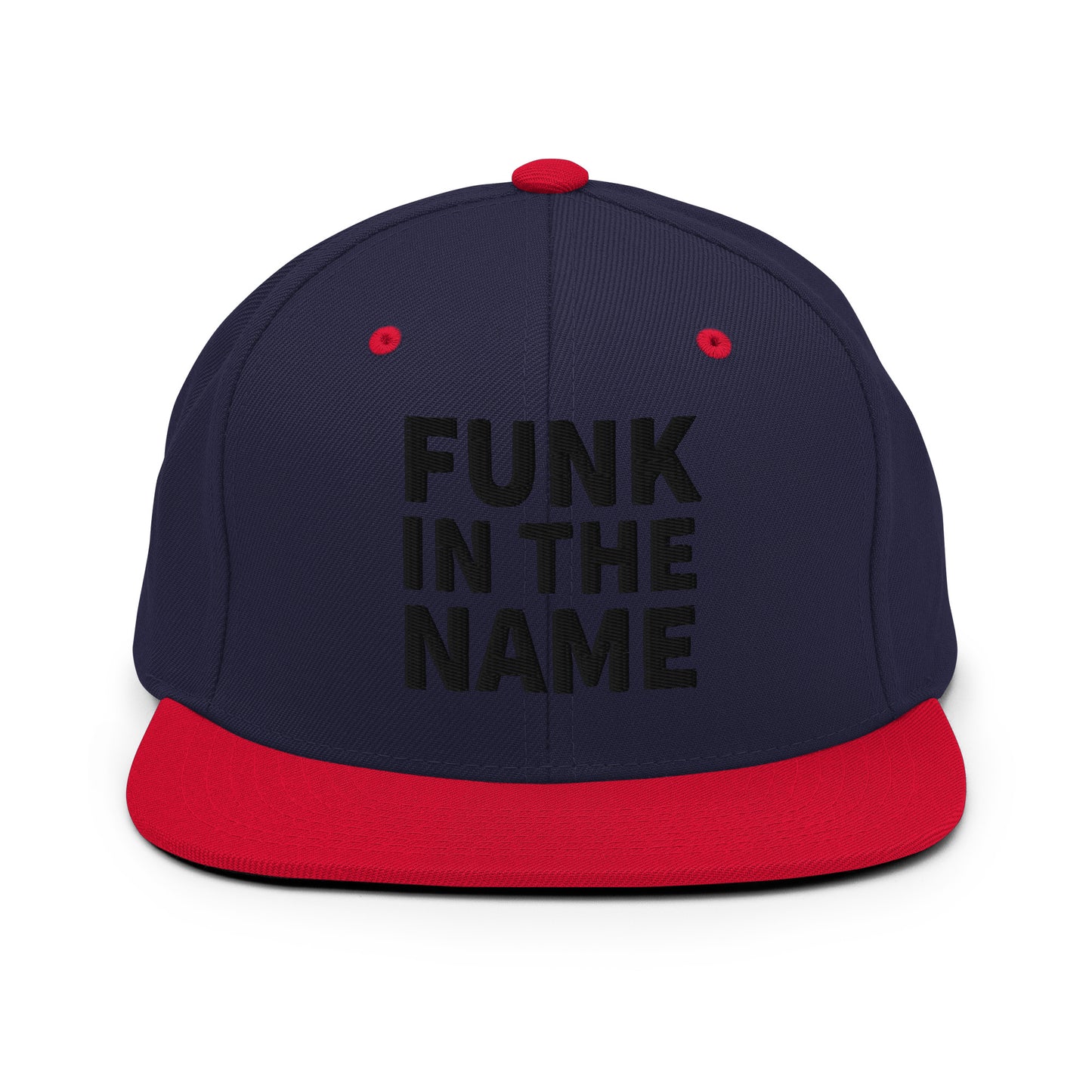 FUNK Snapback Hat- Black Logo