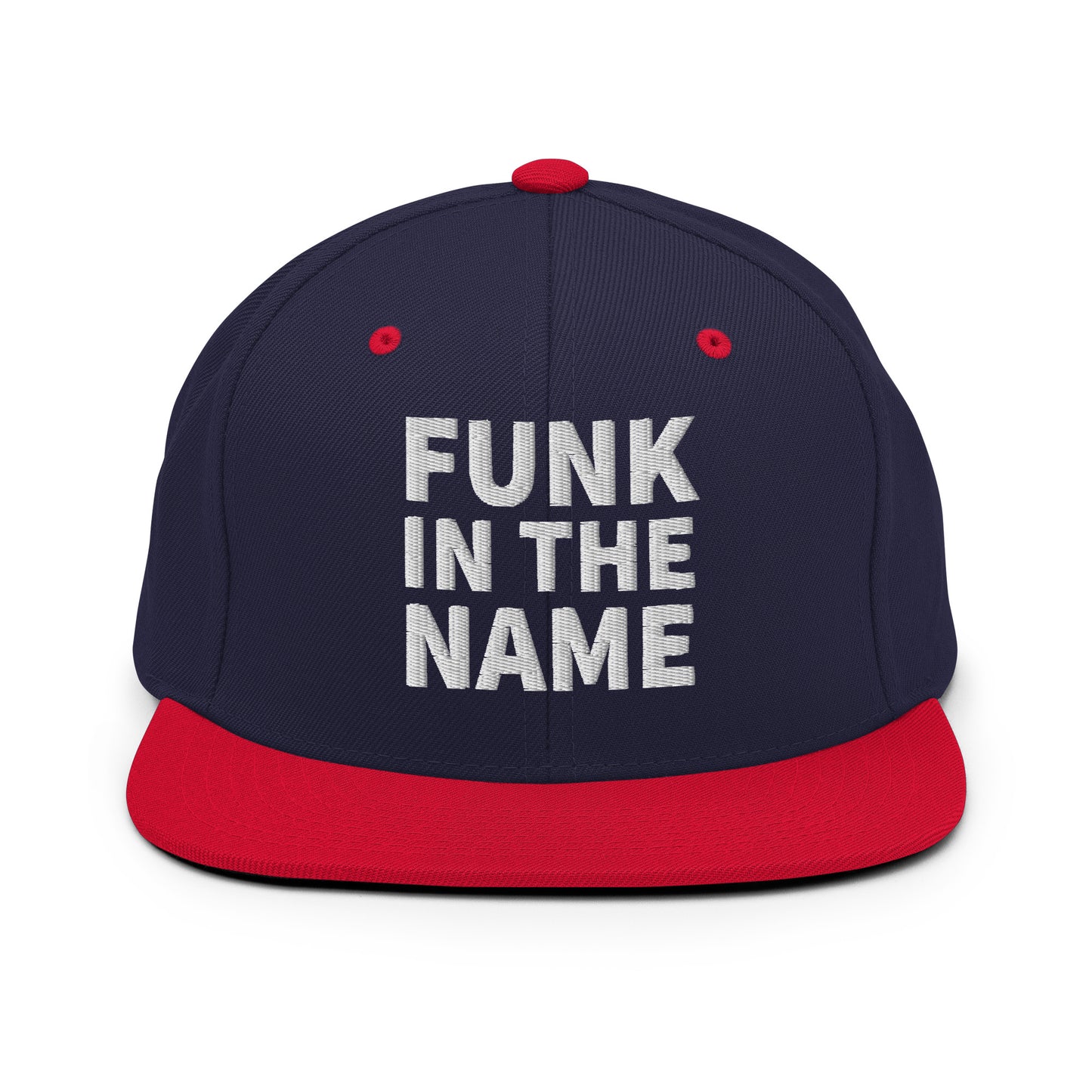 FUNK Snapback Hat- White Logo